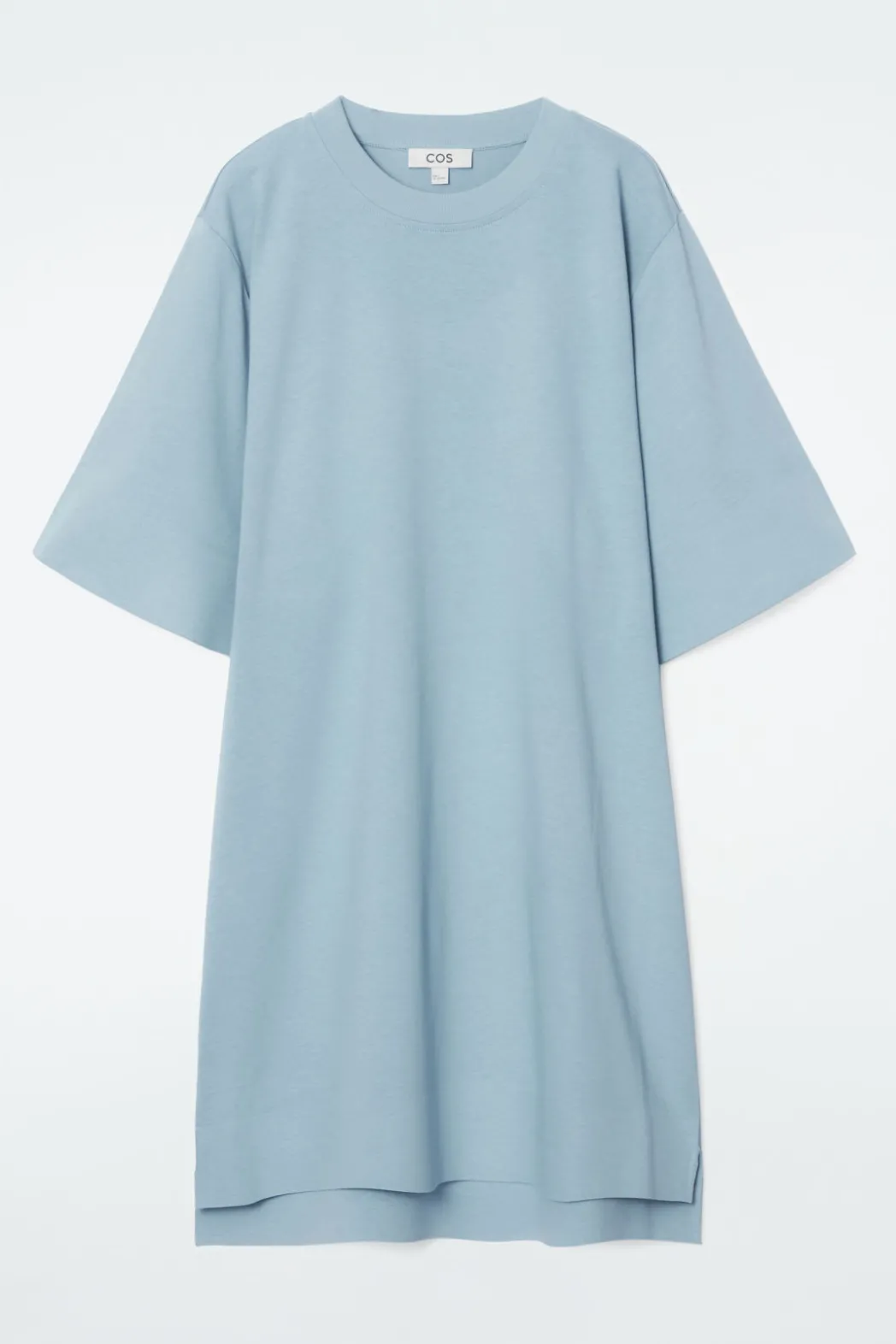 Online COS OVERSIZED BOXY T-SHIRT LIGHT BLUE