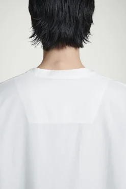 Sale COS OVERSIZED COCOON COTTON SHIRT WHITE
