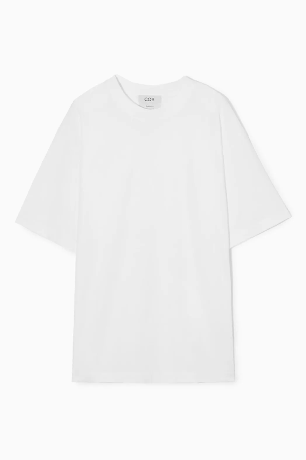 Online COS OVERSIZED COTTON T-SHIRT WHITE
