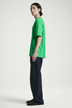 Best COS OVERSIZED COTTON T-SHIRT GREEN