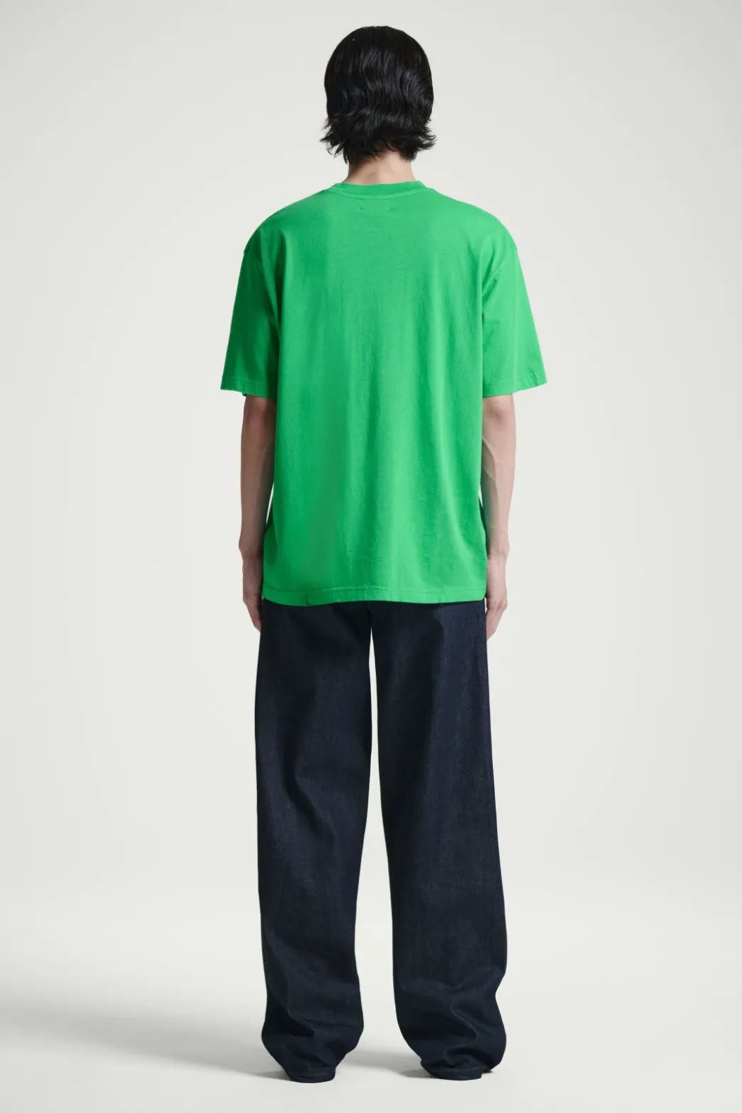 Best COS OVERSIZED COTTON T-SHIRT GREEN