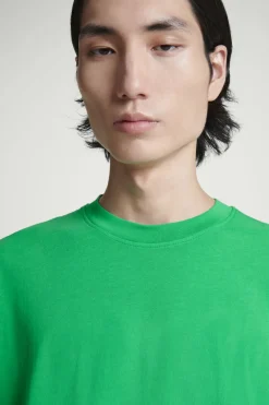Best COS OVERSIZED COTTON T-SHIRT GREEN