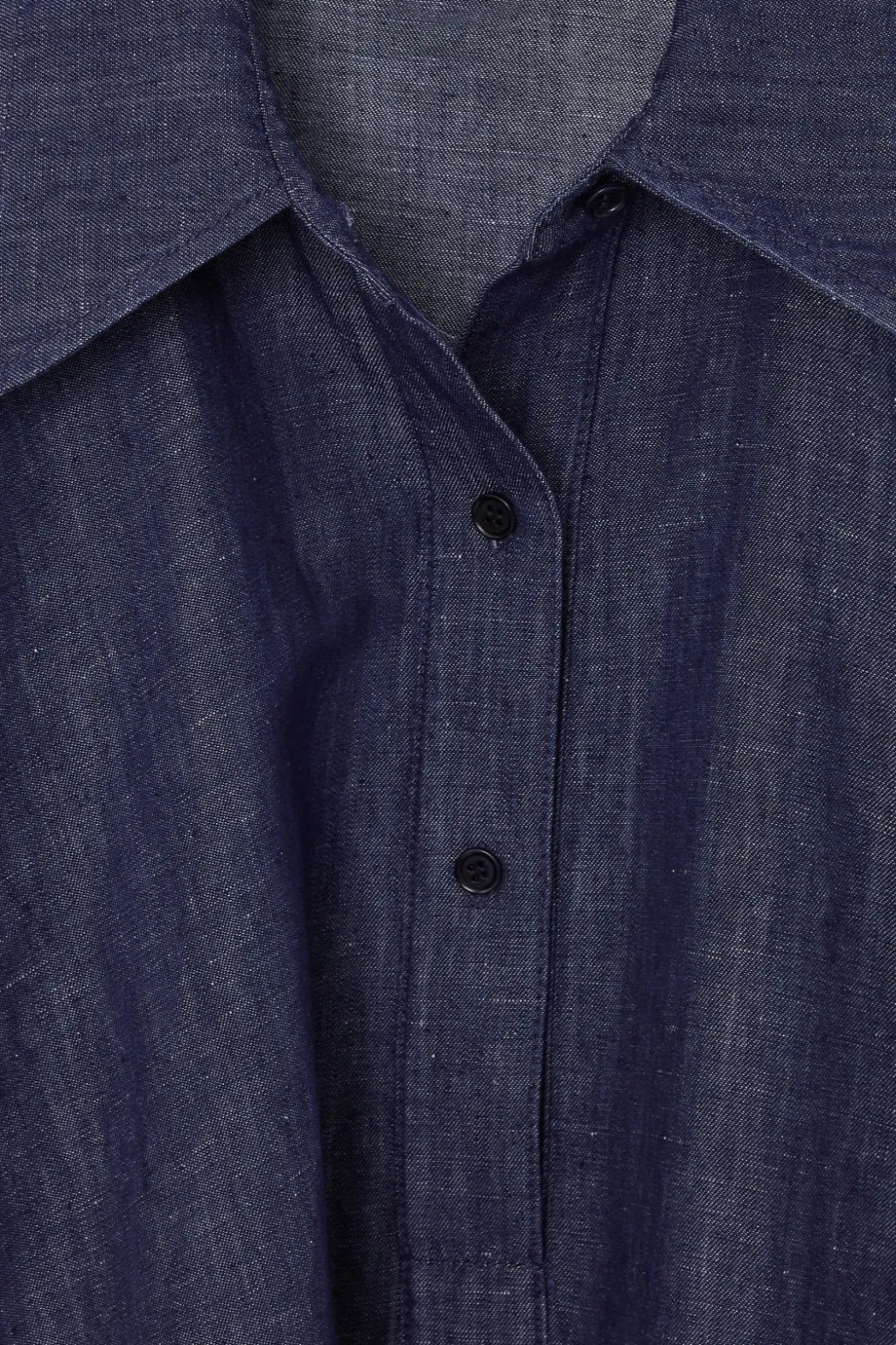 Outlet COS OVERSIZED DENIM MIDI SHIRT DRESS INDIGO