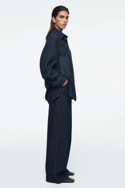 Sale COS OVERSIZED DENIM SHIRT INDIGO