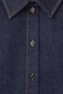 Sale COS OVERSIZED DENIM SHIRT INDIGO
