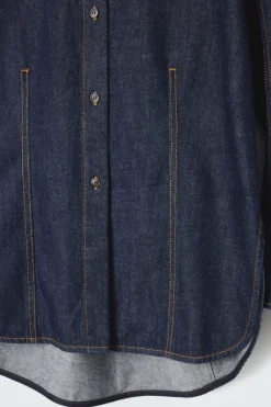 Sale COS OVERSIZED DENIM SHIRT INDIGO
