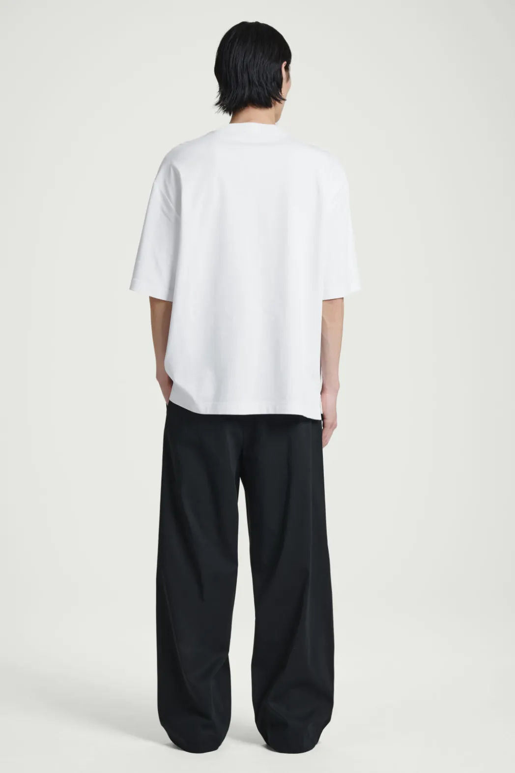 Hot COS OVERSIZED HEAVYWEIGHT COTTON T-SHIRT WHITE