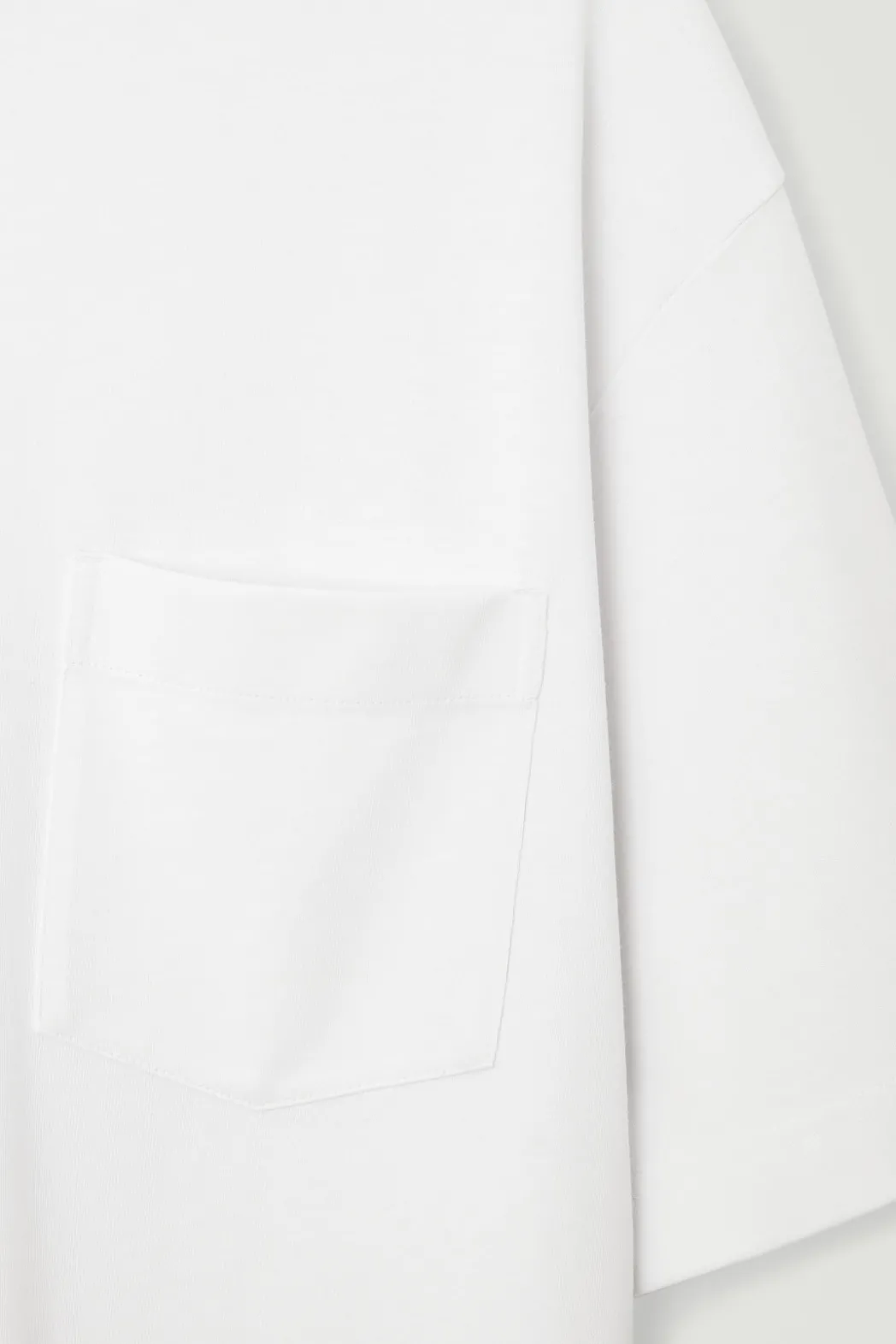 Hot COS OVERSIZED HEAVYWEIGHT COTTON T-SHIRT WHITE