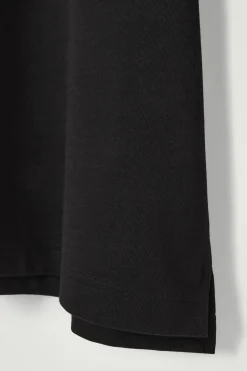 New COS OVERSIZED HEAVYWEIGHT COTTON T-SHIRT BLACK