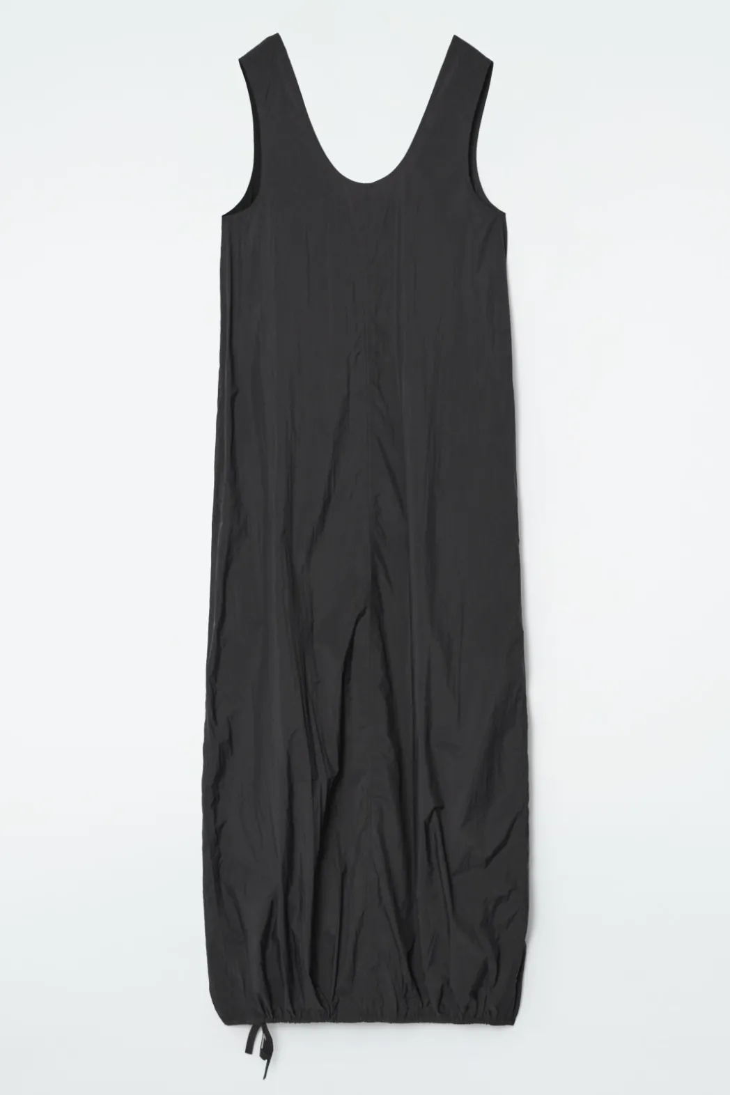 Online COS OVERSIZED PARACHUTE MAXI DRESS BLACK