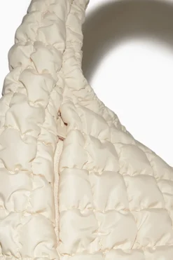 New COS OVERSIZED QUILTED CROSSBODY BEIGE