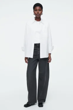 Best COS OVERSIZED TAILORED SHIRT WHITE