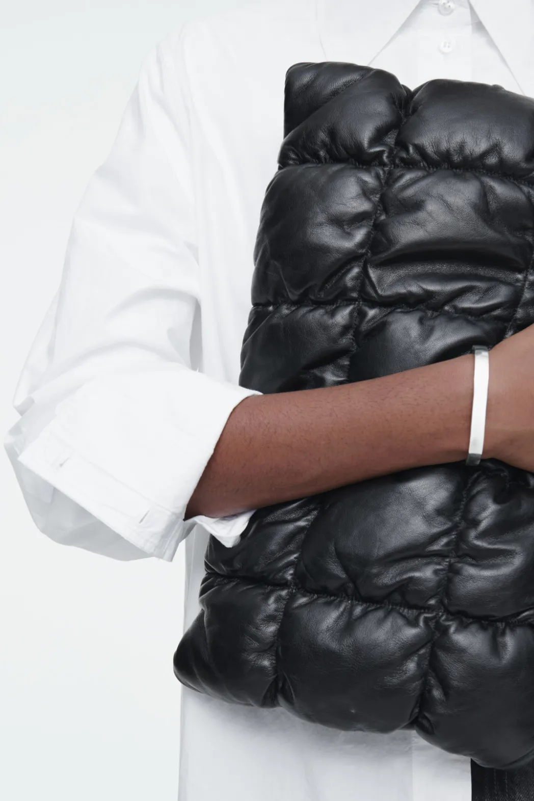 Best COS OVERSIZED TAILORED SHIRT WHITE