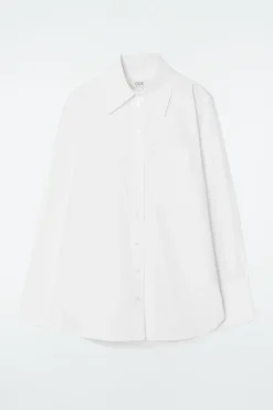 Best COS OVERSIZED TAILORED SHIRT WHITE