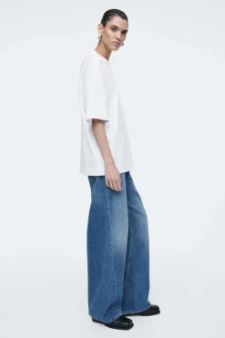 Hot COS OVERSIZED T-SHIRT WHITE