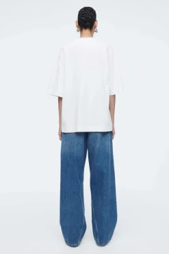Hot COS OVERSIZED T-SHIRT WHITE