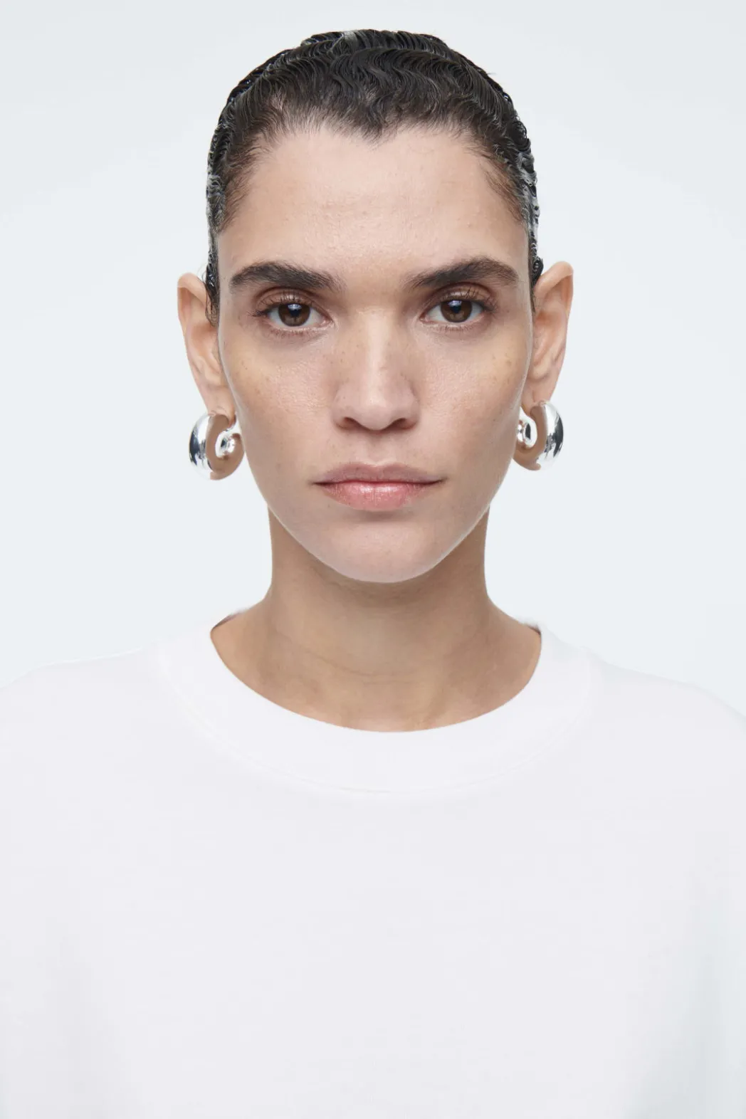 Hot COS OVERSIZED T-SHIRT WHITE