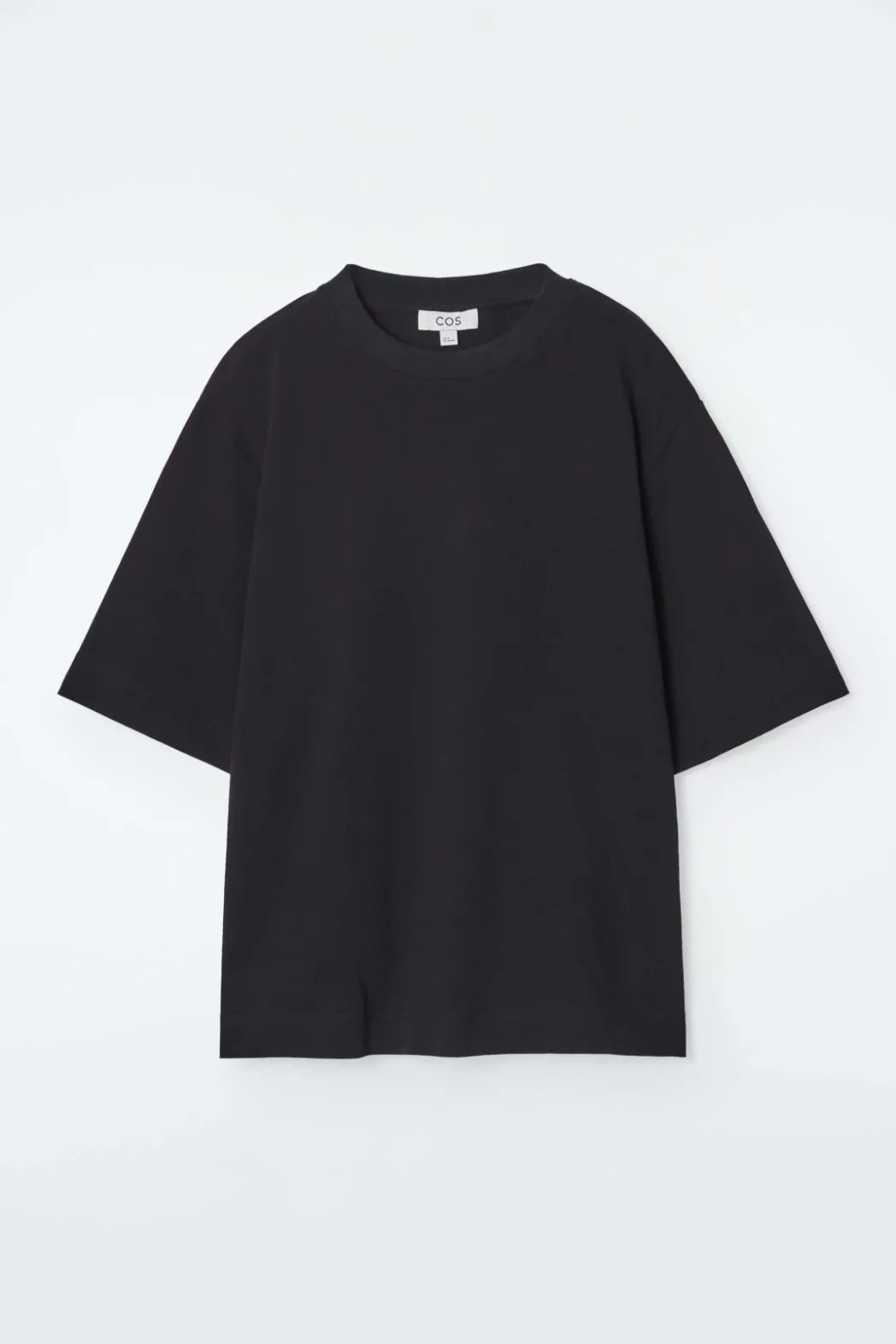 Clearance COS OVERSIZED T-SHIRT BLACK