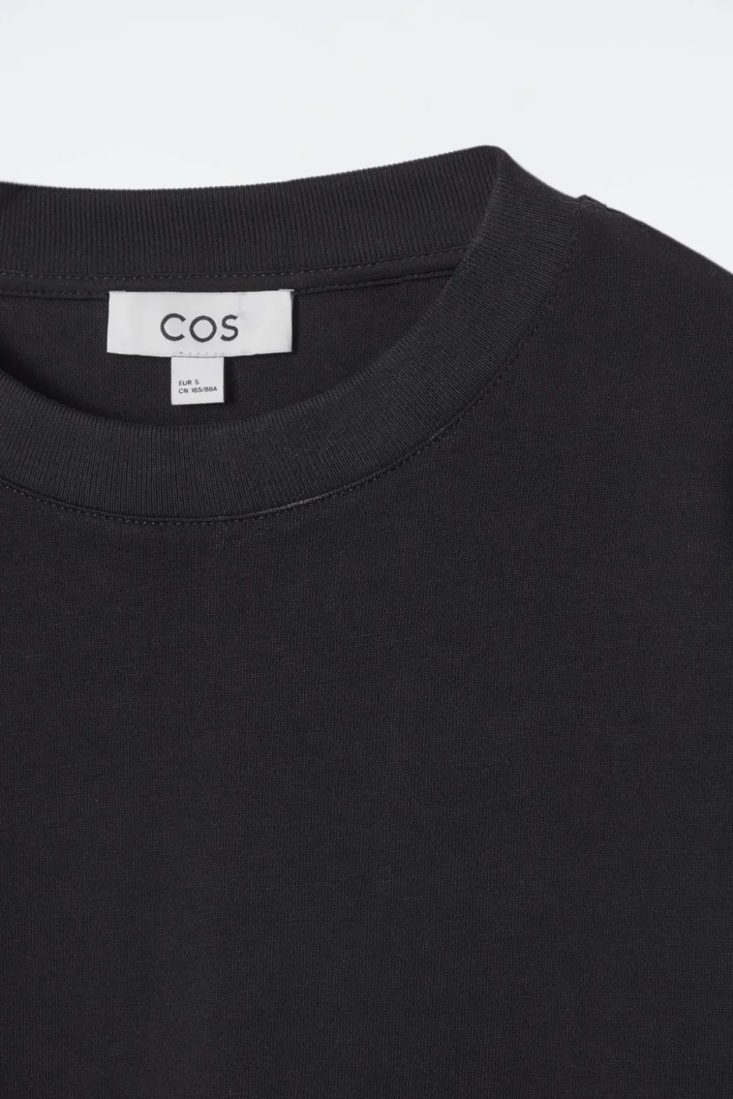 Clearance COS OVERSIZED T-SHIRT BLACK