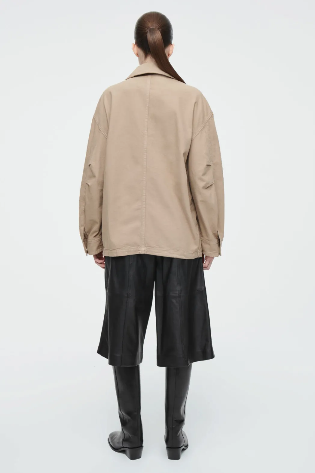COS OVERSIZED WORKWEAR OVERSHIRT KHAKI
