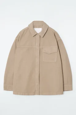 COS OVERSIZED WORKWEAR OVERSHIRT KHAKI