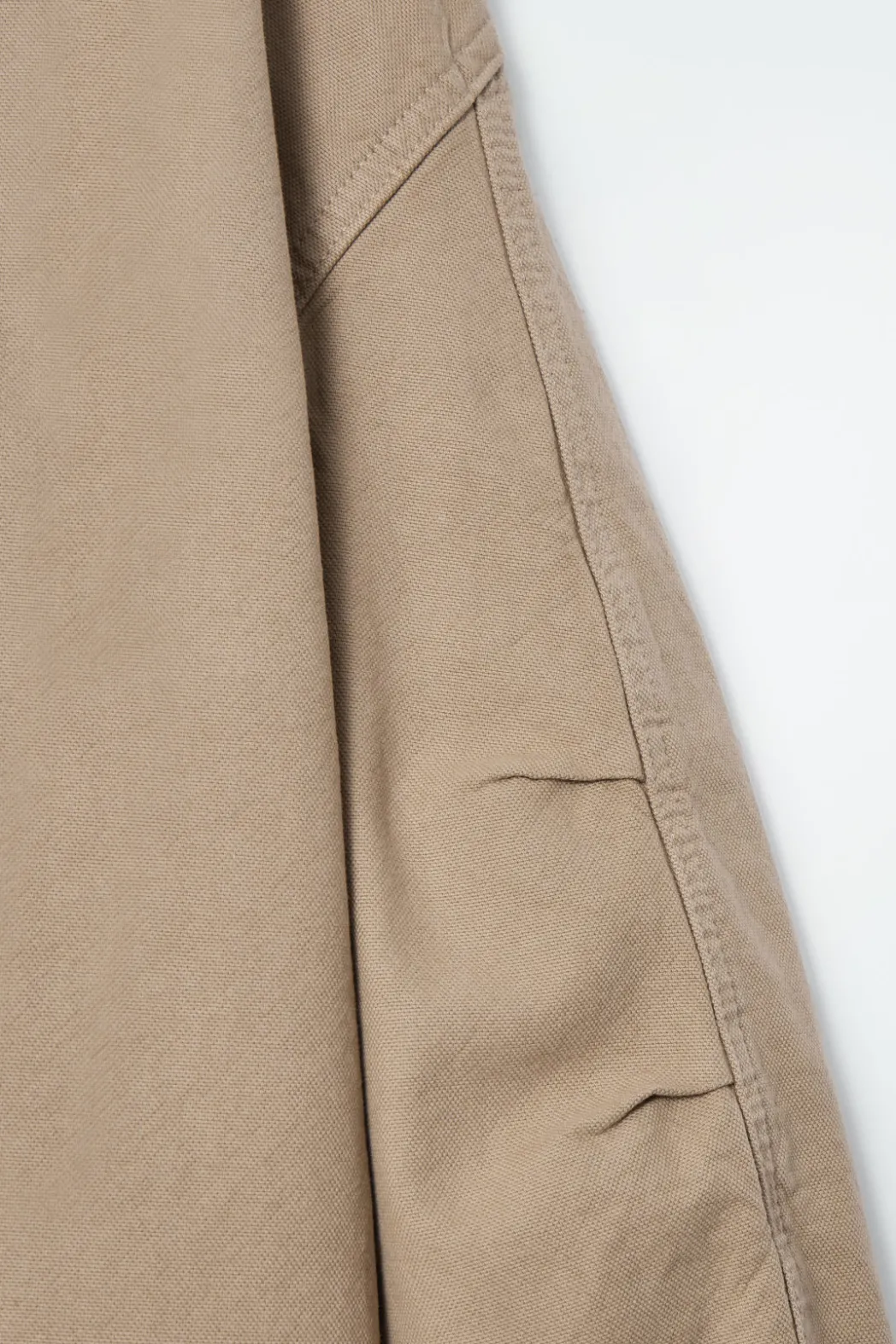 COS OVERSIZED WORKWEAR OVERSHIRT KHAKI