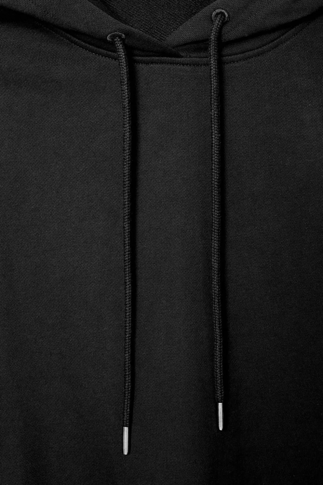 Hot COS OVRESIZED JERSEY HOODIE BLACK