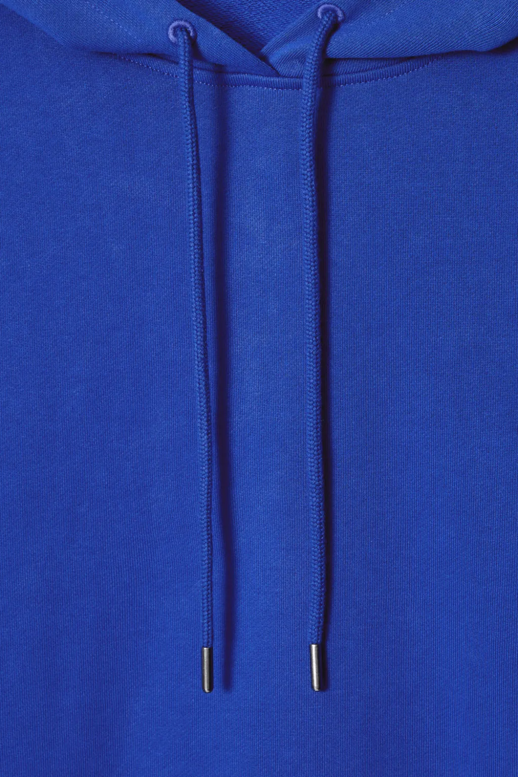 Hot COS OVRESIZED JERSEY HOODIE COBALT BLUE