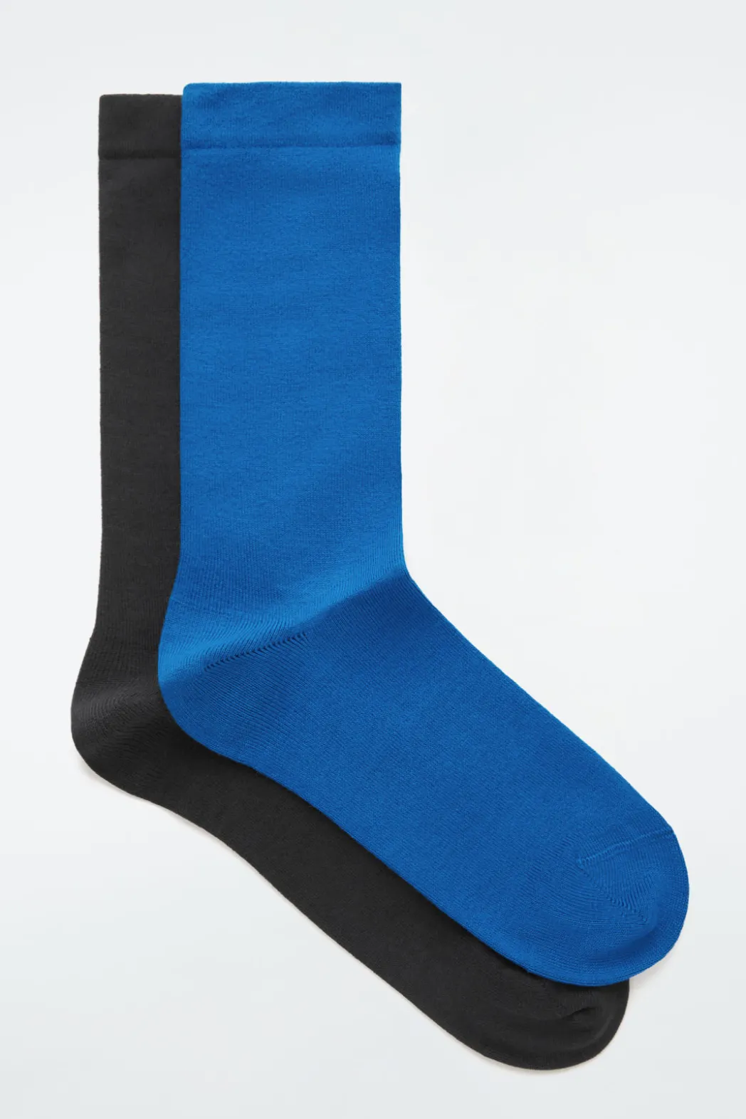 COS 2-PACK COTTON SOCKS NAVY / BLUE