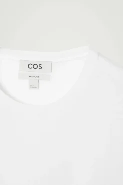 New COS 3-PACK REGULAR COTTON T-SHIRTS white
