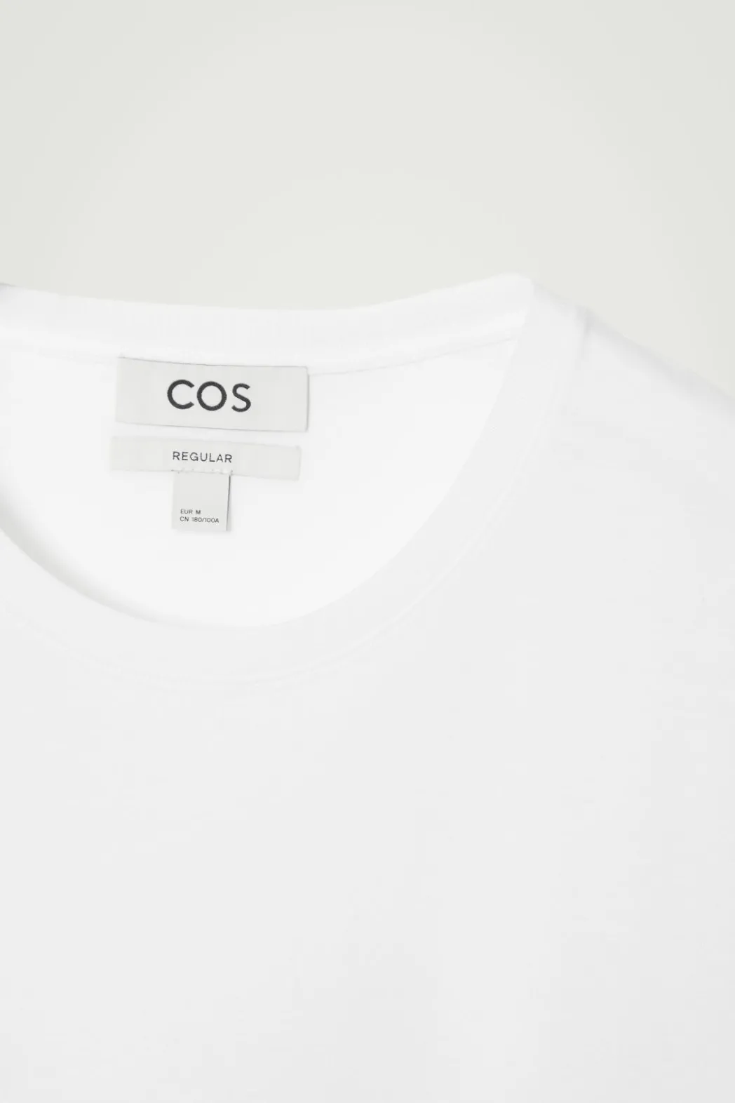 New COS 3-PACK REGULAR COTTON T-SHIRTS white