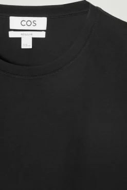 Sale COS 3-PACK REGULAR COTTON T-SHIRTS black