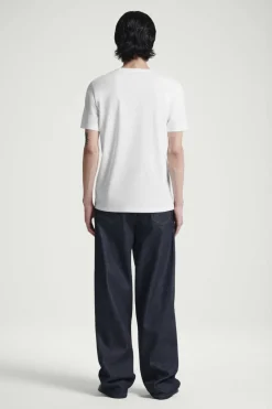 Discount COS 3-PACK REGULAR COTTON T-SHIRTS NAVY / GRAY / WHITE