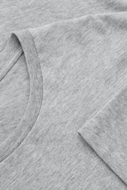 Discount COS 3-PACK REGULAR COTTON T-SHIRTS NAVY / GRAY / WHITE