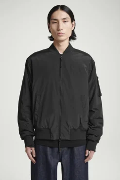 Clearance COS PADDED BOMBER JACKET BLACK
