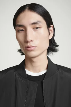 Clearance COS PADDED BOMBER JACKET BLACK