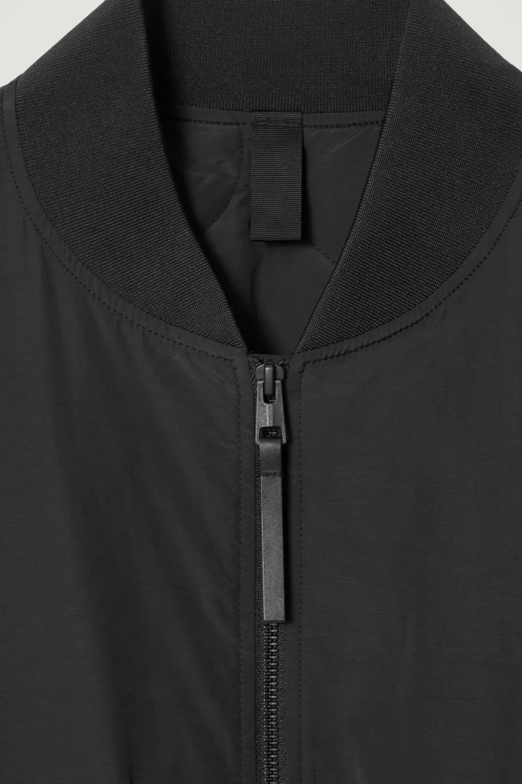 Clearance COS PADDED BOMBER JACKET BLACK