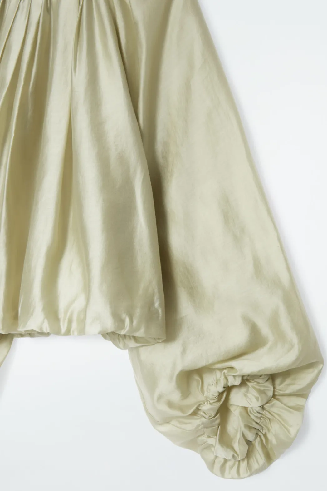 Sale COS PARACHUTE BLOUSE LIGHT GREEN