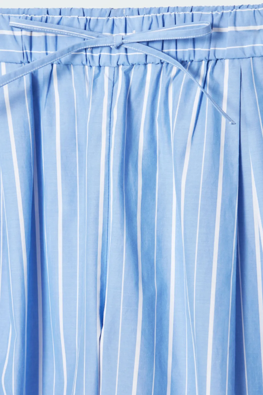 Outlet COS PINSTRIPED COTTON PAJAMA PANTS BLUE / PINSTRIPED