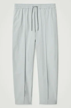 Clearance COS PINTUCKED TAPERED TRACK PANTS GRAY