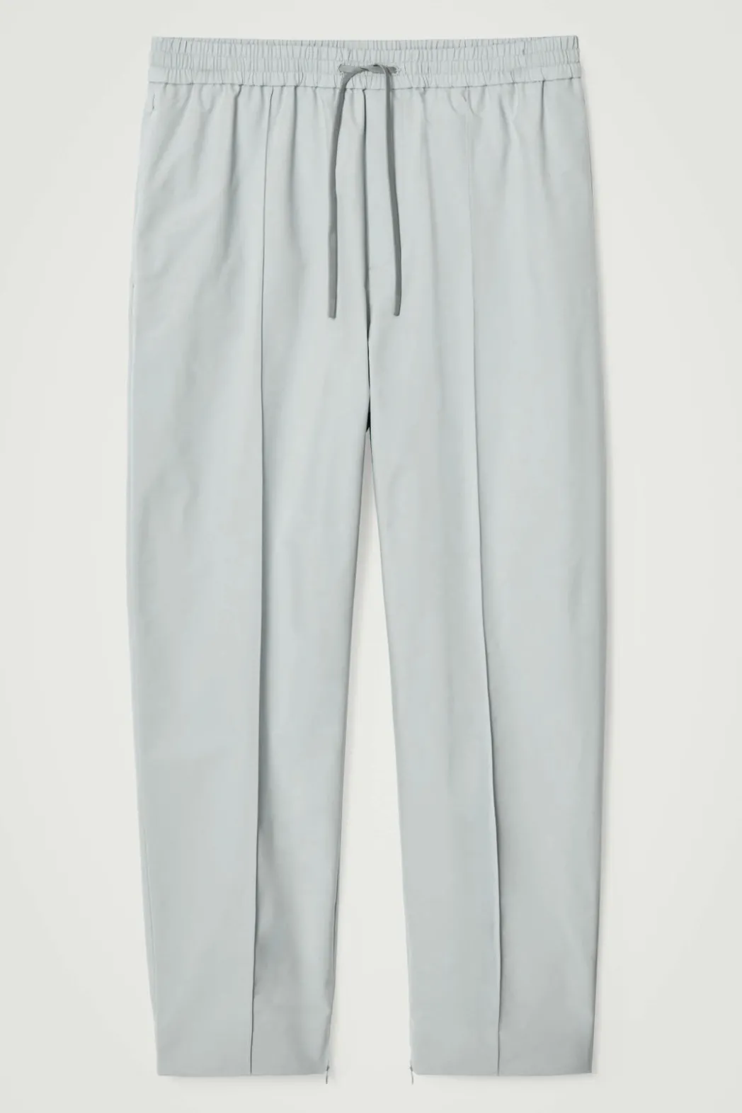 Clearance COS PINTUCKED TAPERED TRACK PANTS GRAY