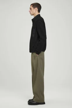 Discount COS POLAR FLEECE LINER JACKET BLACK