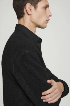 Discount COS POLAR FLEECE LINER JACKET BLACK