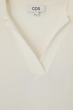 Best COS POLO MAXI DRESS WHITE