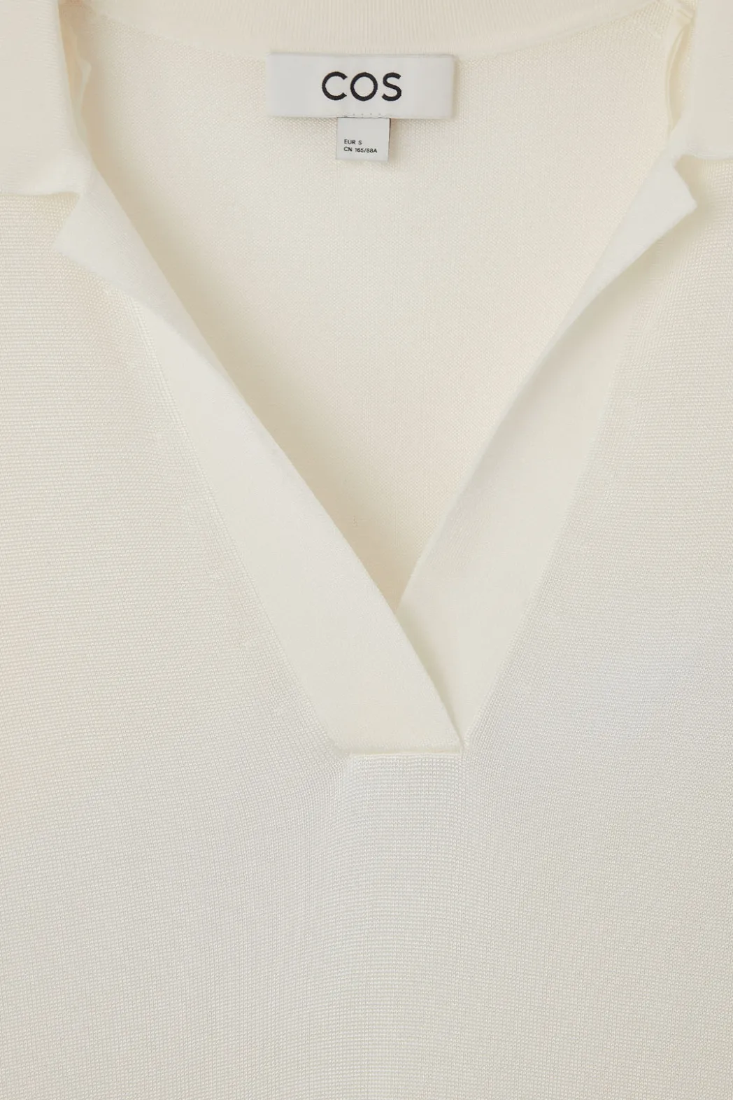 Best COS POLO MAXI DRESS WHITE