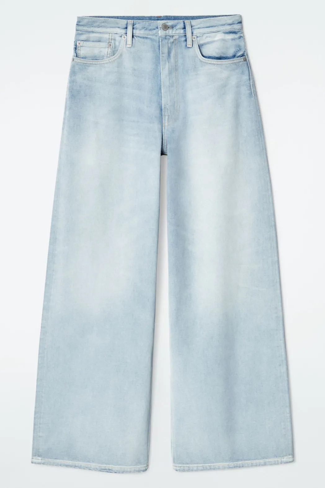 Best COS POOL WIDE-LEG JEANS LIGHT BLUE