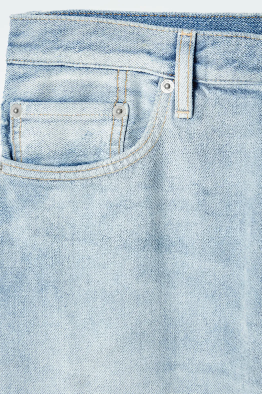 Best COS POOL WIDE-LEG JEANS LIGHT BLUE