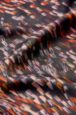 Outlet COS PRINTED SILK SCARF MULTICOLORED
