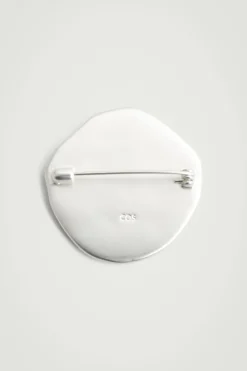 Best COS PRINTED STONE BROOCH SILVER / MULTICOLOURED