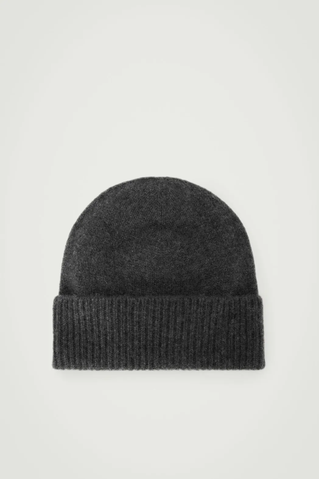 Online COS PURE CASHMERE BEANIE CHARCOAL